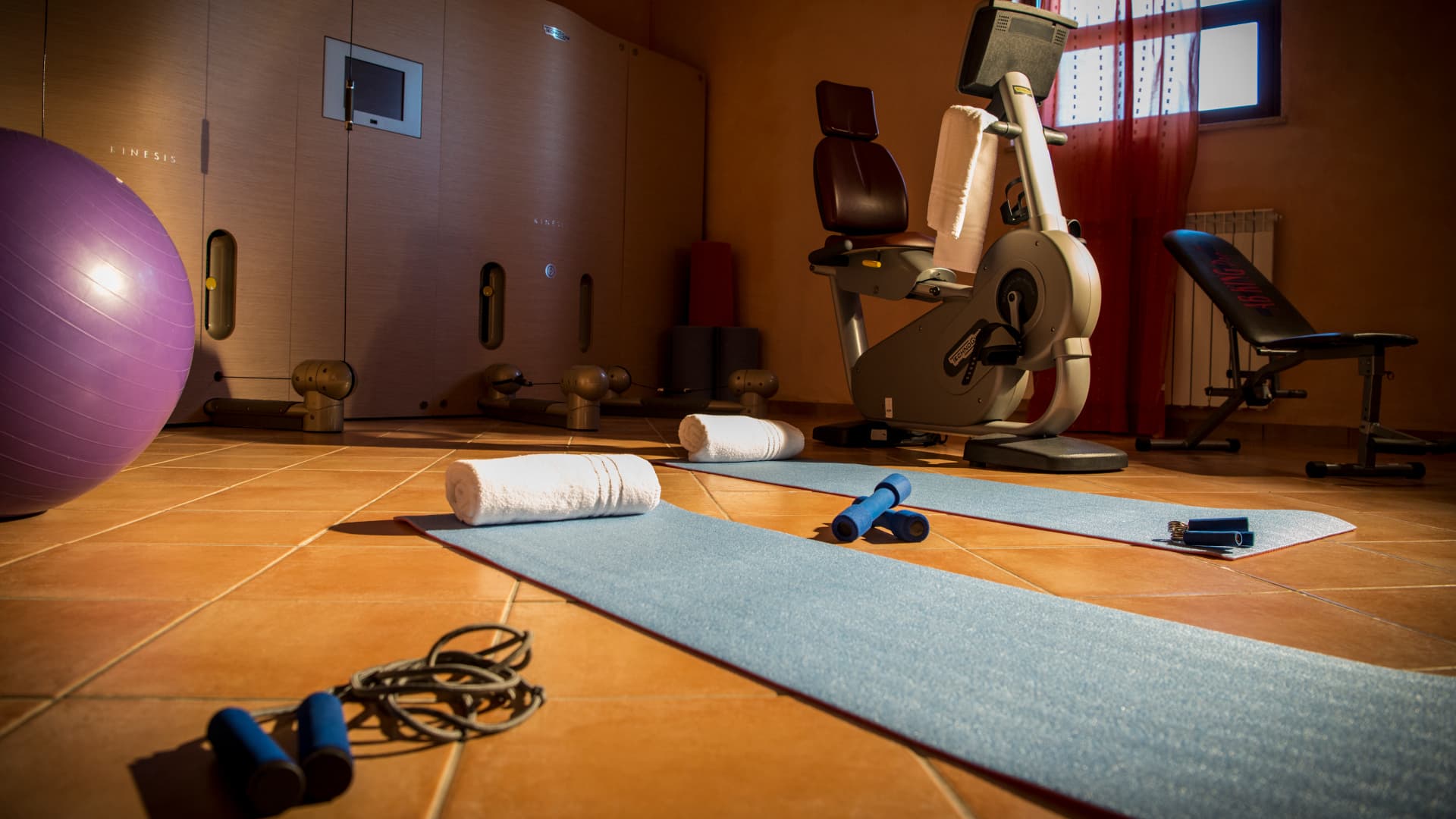 Abbazia Santa Anastasia, palestra